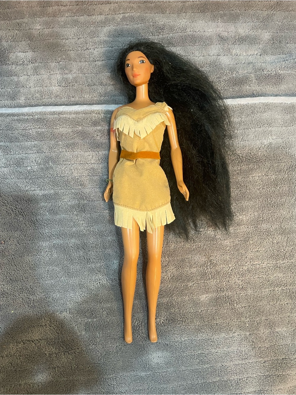 Disney Pocahontas Doll Vintage 1995 With Bracelet